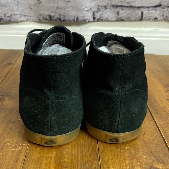 Reef Mens size 13 black suede corsac fox CC chukka boots - Picture 2 of 9